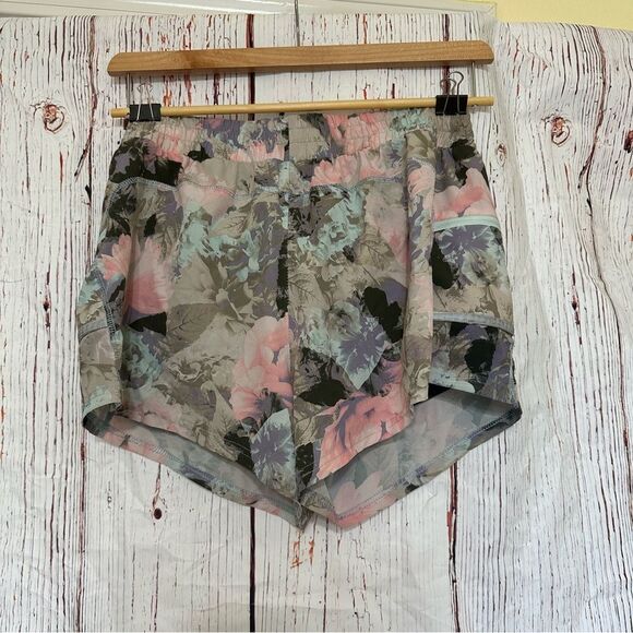 Fabletics Floral Running Shorts - Picture 2 of 5